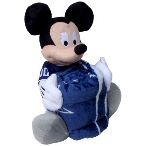 Mickey Mouse hugger and Penn State blanket combo set